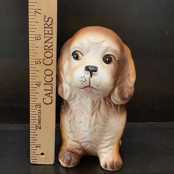 Vintage RELPO Cocker Spaniel Dog Ceramic Planter - Picture 11 of 14